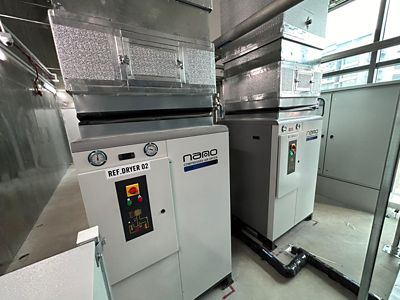 Installation of Direct Expansion Refriderated Compressed Air Dryer