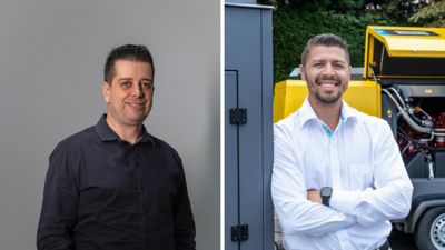 Demetrius Tribuiani e Rafael Santucci