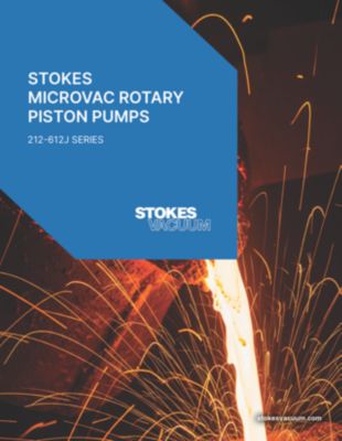 Stokes Vacuum Microvac Rotary Piston Pump Brochure