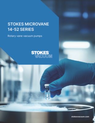 Stokes Vacuum Microvane Rotary Vane Pump Brochure