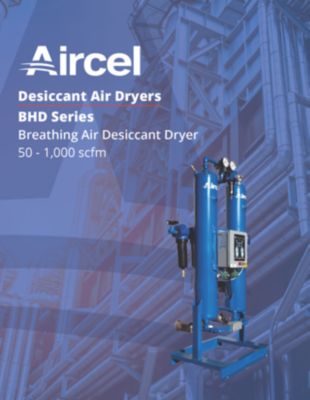 nano aircel BHD Breathing Air Desiccant Dryer Brochure