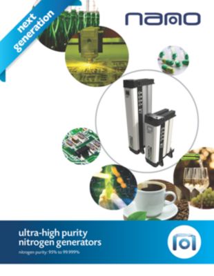 nano legacy range of nitrogen generators, the GEN2 series, brochure