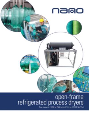 nano-purification solutions product brochure with equipment details