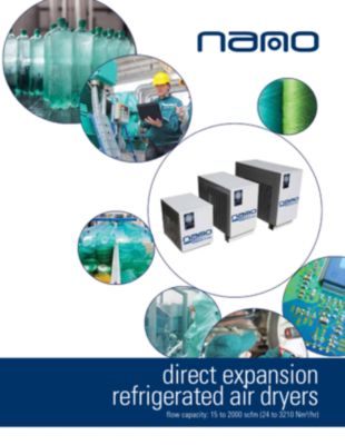 nano-purification solutions product brochure with equipment details