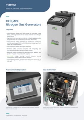 GEN2 Mini Nitrogen Gas Generator for UK English