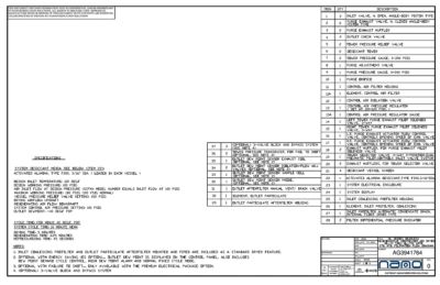 nano HL70 to HL750 Heatless Desiccant Dryers Flow Diagram