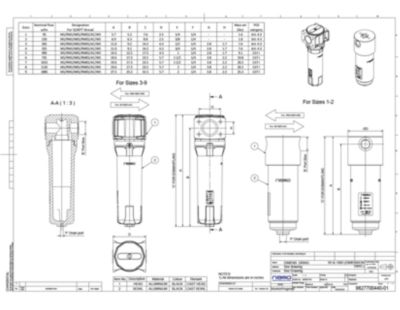 Dim. Draw._size 1-9_HP filters_50bar._ALU_9827700440-01_ed.01_Nano_metric-imperial