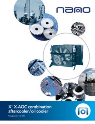 X1 X-AOC combination aftercooler oil cooler brochure