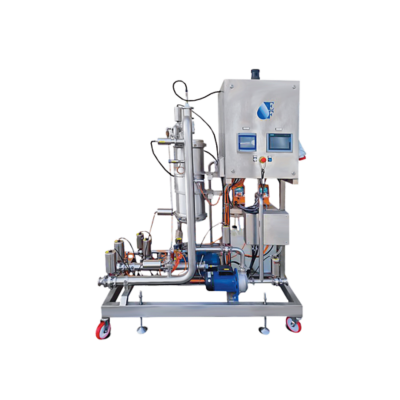 Easyfine filtration skid with white background 