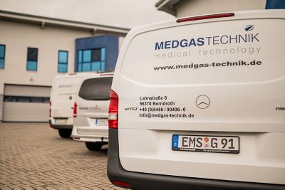 Image of a Medgas Technik vehicle.