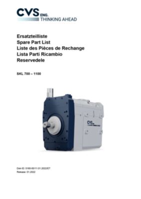 Ersatzteilliste SKL_700-1100