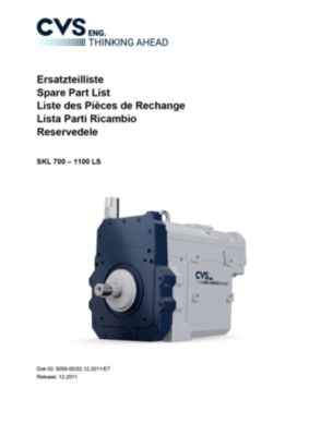 Ersatzteilliste SKL_LS