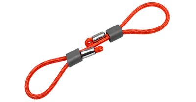 Up close depiction of kevlar whip checks
