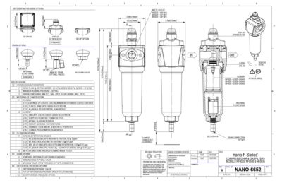 general arrangement drawing nano equipment