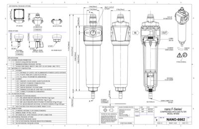 general arrangement drawing nano equipment