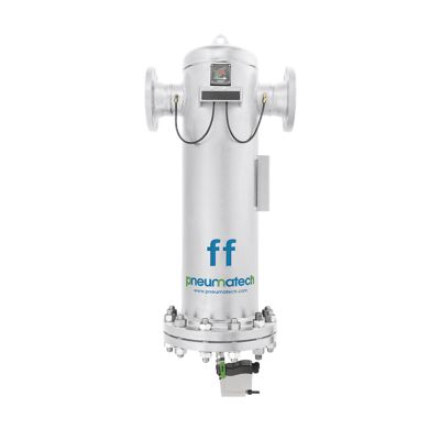 FF 1-12 flanged filters front view