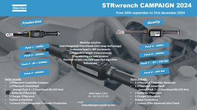 Promotion clé dynamométrique STRwrench