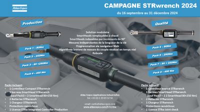 Promotion clé dynamométrique STRwrench