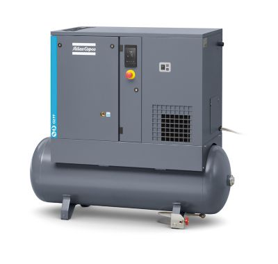 Oil-injected rotary screw compressor