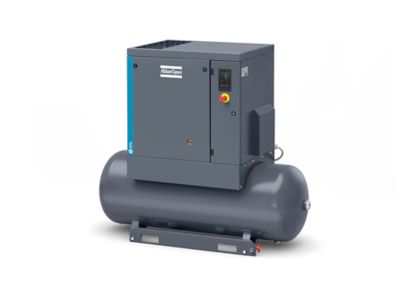 G7 - 10Hp Rotary Screw Air compressor, 120 gal air tank - 208-230/460/3 ...