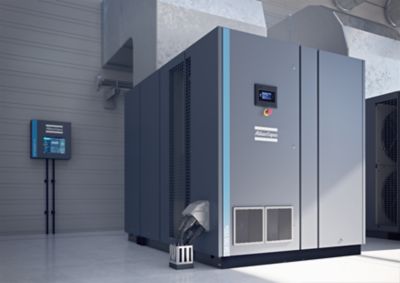 GA 90-160s (VSDs) oil-injected screw compressor