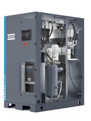 GA37 - 50Hp VSD Rotary Screw Air compressor with Dryer, tankless - 460 ...