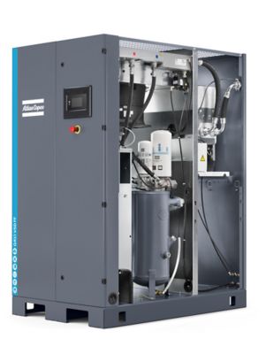 GA37 - 50Hp VSD Rotary Screw Air compressor with Dryer, tankless - 460 ...