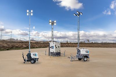 Atlas Copco Light towers range for several industries applications