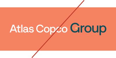 Incorrect use of Group EVP logotype with stacked arrangement altered