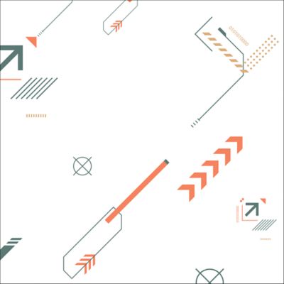 Geometric EVP icons in a square layout