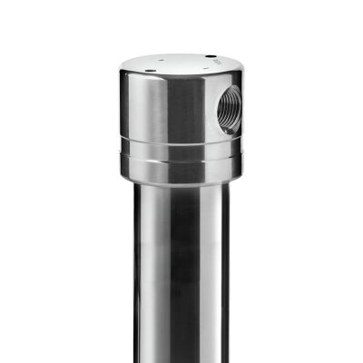 HP 100 high pressure filter front view zoomed