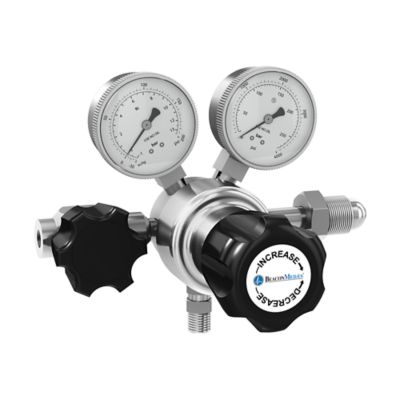 High pressure gas regulator