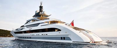 Motorjacht gebouwd door Heesen Yachts