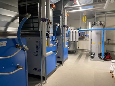 Persluchtinstallatie ALUP
