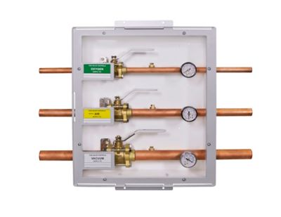 Horziontal Zone Valve Box open view