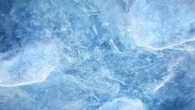 Shattered Blue Ice Texture