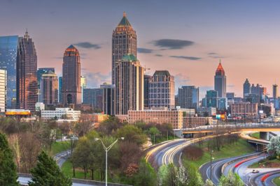 Atlanta, Georgia city view