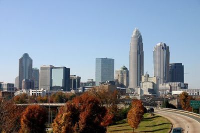 Charlotte, NC city view