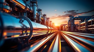 Industry pipeline transport petrochemical, gas and oil processing