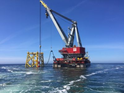 Bubble curtain project - rental