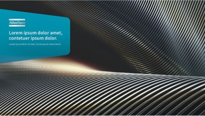 The innovation flag used on a powerpoint slide