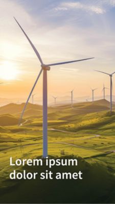 Template example of an instagram story