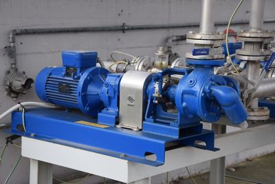 Resins pump