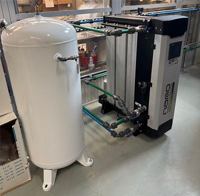 Installation of GEN2 i.4.0 for plastics welding industry.