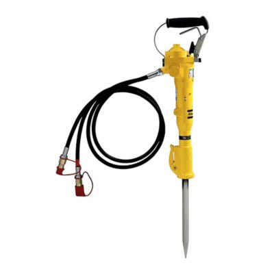 The hammer is ideal for horizontal work in brick, mortar and light concrete.