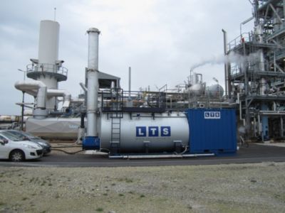 An LTS steam boiler