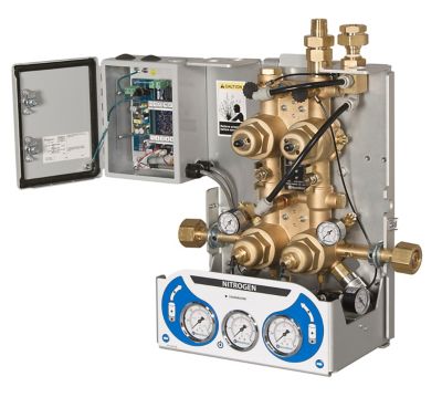NFPA Automatic Changeover Medical High Pressure by High Pressure Manifold (Lifeline) Open View