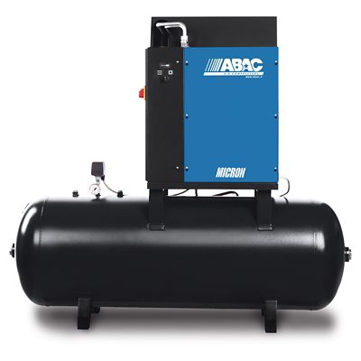 MICRON-200-ABAC-Screw-compressor-Stationary-Oil-Injected-Screw-lubricated-200lt-10hp1