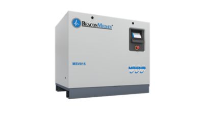MSV Magnis Rotary Screw System with touch screen controller left angle view