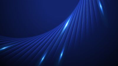 Dark blue minimal laser lines abstract glowing futuristic tech background
